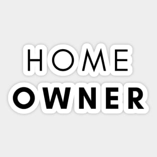 Home Owner Sticker